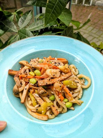 Makaron udon z Tofu